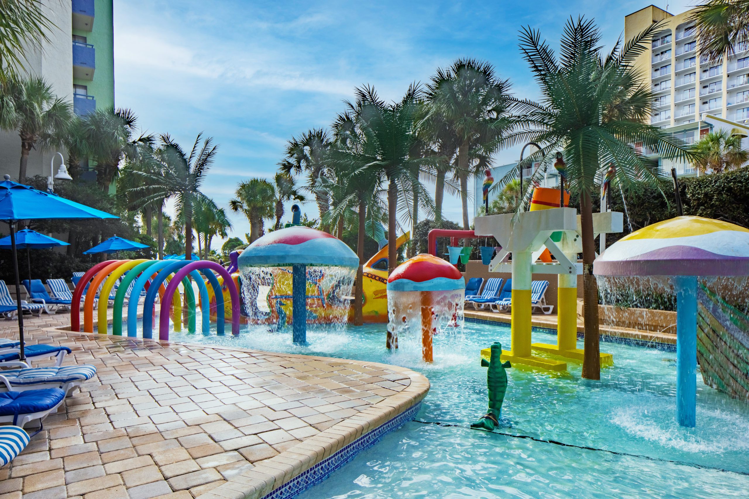 Myrtle Beach Resort With Water Park Coral Beach Oceanfront Resort