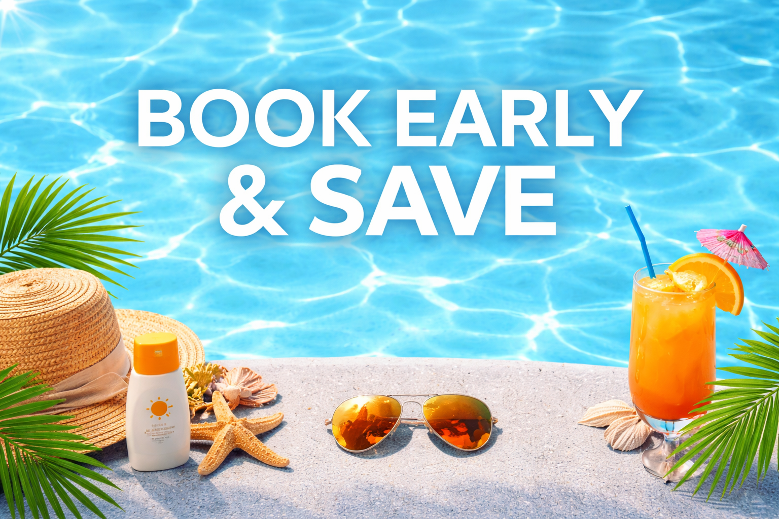 Big Savings When Booking Early