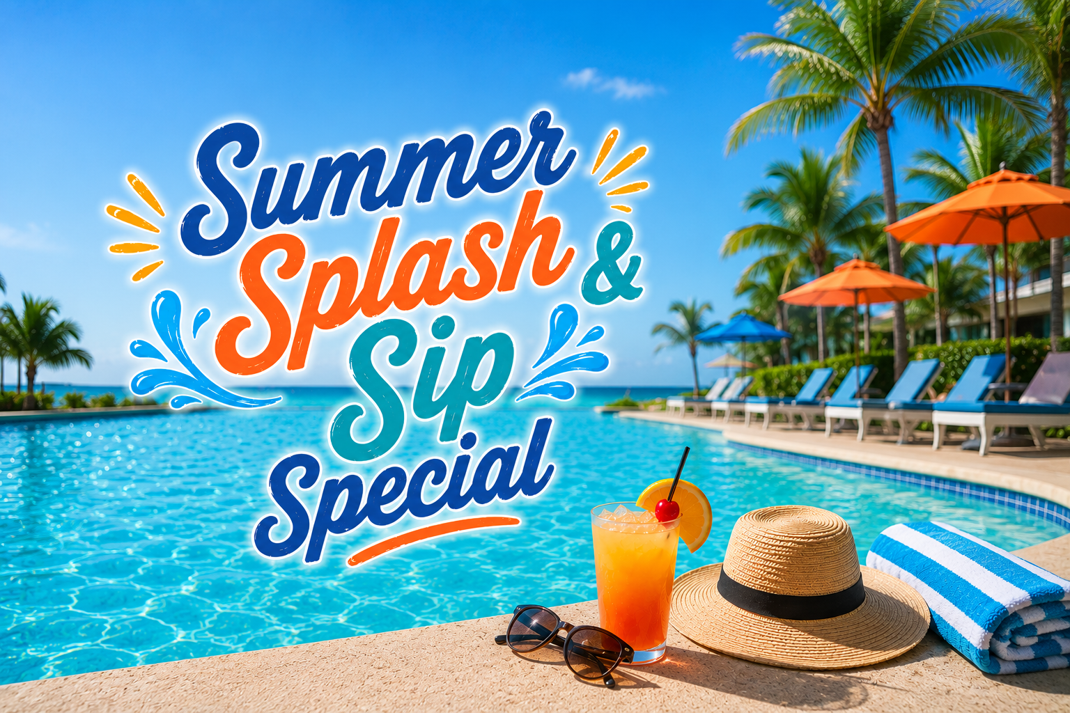 Summer Splash & Sip Offer