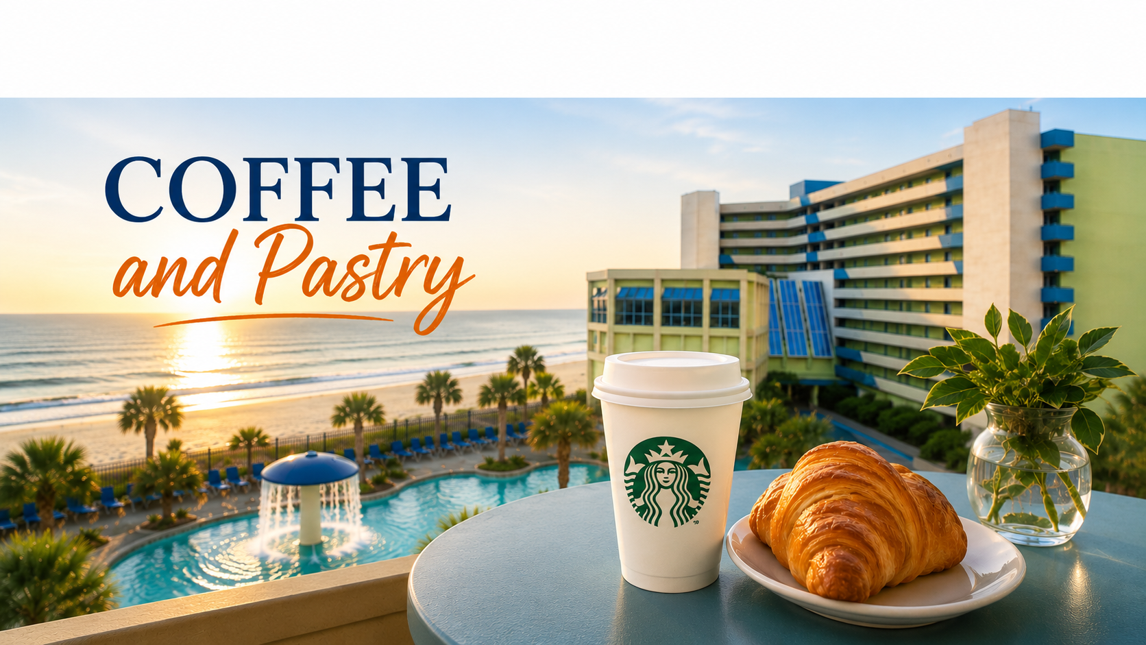 Enjoy A Coffee & Pastry