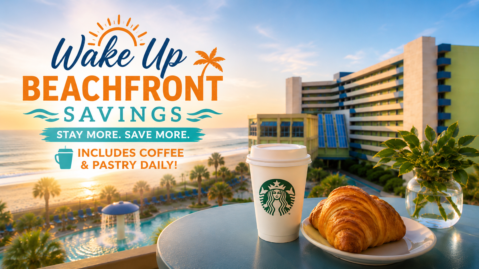 Wake Up to Beachfront Savings!