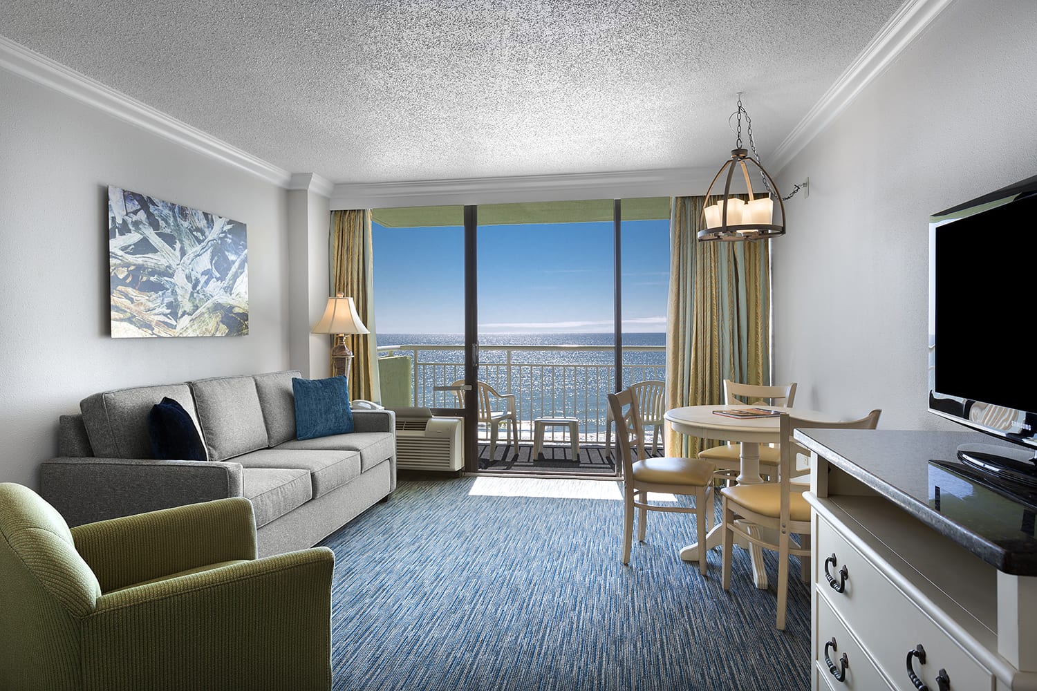 Oceanfront One Bedroom King Condo Coral Beach Resort
