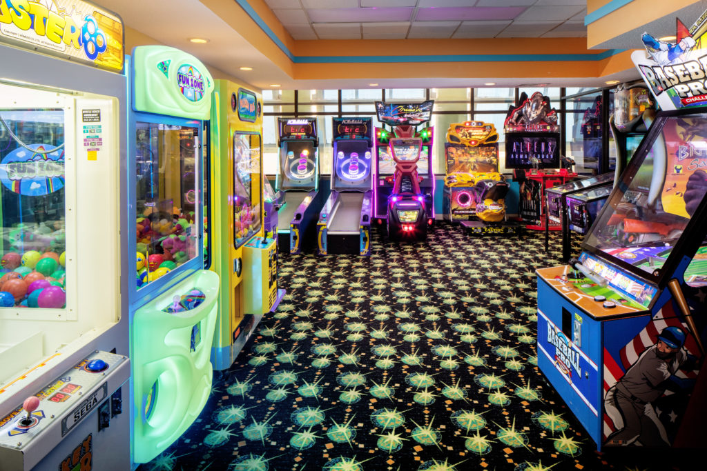 Coral Beach Resort Entertainment Zone Arcade
