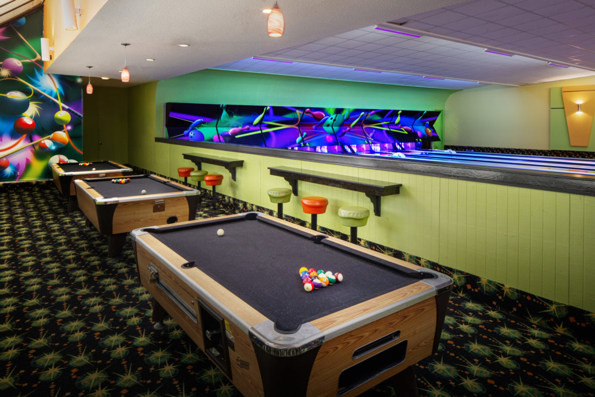 Coral Beach Resort Entertainment Zone Pool Tables
